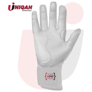 Gants de baseball de haute qualité Gants de frappe de baseball professionnels en cuir Offre Spéciale Gants confortables avec logo personnalisé - Product Image 2