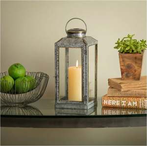 Portavelas de hierro gris antiguo, elegante, hecho en India, para decoración del hogar, hotel, restaurante, bodas, oficina, el más vendido. - Product Image 2