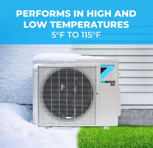 Daikin en Stock, Listo para Enviar ®   Sistema de Bomba de Calor Mini Split Entra de 18000 BTU, SEER2, R32, 230V, Inverter, Montaje en Pared, Zona Única - Product Image 3