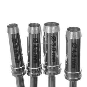 ชุดเจาะทรีไฟน์สำหรับทันตกรรม8ชิ้นพร้อมสารเคลือบไททาเนียมสีฟ้าแบบแมนนวลได้รับการรับรอง CE - Product Image 6