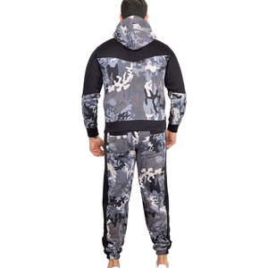Ensemble jogger et sweat à capuche deux pièces pour hommes de premier ordre-Personnalisez votre propre style Streetwear Tracksuits Ensemble de survêtements de la meilleure qualité - Product Image 3