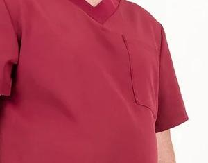 Conjunto de Uniformes Médicos Unisex Personalizados, Transpirables y Ligeros, Mezcla de Algodón y Poliéster, Parte Superior y Pantalones, Logotipo Personalizado, Uniformes para Hospital - Product Image 5