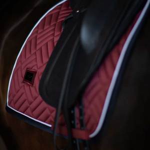 High Quality Horse Saddle Pad Professional Manufacturer Horse Riding Saddles Pad High Comfort race Saddle Polyester Fabric Pads - Product Image 2