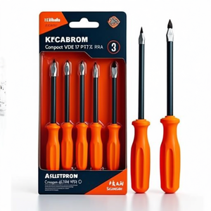 Kraftform Compact VDE 17 RA 1 <b>Screwdriver</b> Set-PH PZ S Torx - Product Image 2