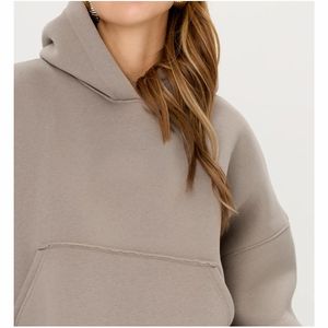 เสื้อครอปฮู้ดดี้ผู้หญิงขายดี ราคาสุดคุ้ม ปี 2026 ระบายอากาศ แห้งเร็ว น้ำหนักเบา รับสั่งทำตามแบบ - Product Image 5