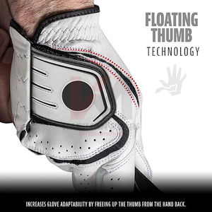 ถุงมือกอล์ฟ 1 คู่ หนังแกะ เหมาะสำหรับเด็กชาย เด็กหญิง มือซ้าย มือขวา เด็กวัยหัดเดิน ขนาดจูเนียร์ สีขาว สีส้ม สีดำ ถุงมือกอล์ฟ - Product Image 4