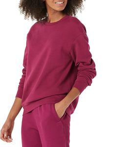 Sudadera de Diseño Personalizado, Tejido Grueso 100% Algodón, 200GSM, Lavado al Sol, Cuello Redondo, Unisex, Lavado Ácido, Transpirable - Product Image 1