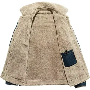 Veste en jean pour homme à tissage solide offrant une résistance robuste, un toucher agréable et un look tendance au quotidien - Product Image 5