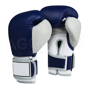 Gants de boxe en cuir synthétique personnalisables de 8 oz et 6 oz, gants d'entraînement pour adultes et enfants, pour hommes en arts martiaux - Product Image 6