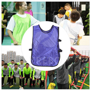 New Design Soccer <b>Training</b> <b>Bibs</b> 100% Polyester Lightweight Breathable Customizable High Quality Sports Team Wear for Online Sale - Product Image 6