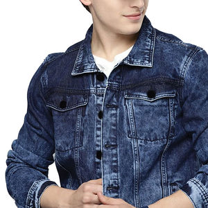 Vente chaude Au Pakistan nouveau design Veste en jean le plus demandé par le client Veste Créez votre idée Veste en jean design pour hommes - Product Image 5
