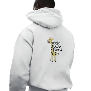 เสื้อมีฮู้ดปักลายสำหรับวัยรุ่นชายหญิงชุดลำลองสไตล์สตรีท - Product Image 1