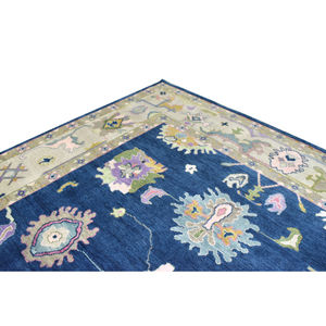 Handmade Woven Modern Luxury Oushak <b>Rug</b> 100% New Zealand Wool Large Area Floral Non-Slip Washable Hotel Teenagers' Living Room - Product Image 5