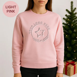 Sweat à capuche d'hiver en tissu éponge personnalisé pour femmes, design en relief personnalisé, style formel surdimensionné - Product Image 3