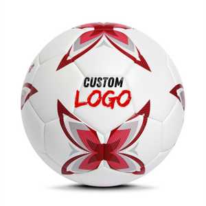 Carcasse en coton ballon de football balle de match résistant aux éraflures housse en PU thermocollée, hydrofuge, durable et rétention d'air supérieure - Product Image 1
