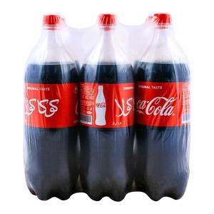 Coca Cola 1 Liter Bottle Original Cola Carbonated Beverage Premium <b>Soft</b> <b>Drink</b> Bestseller for Retailers and Distributors - Product Image 2
