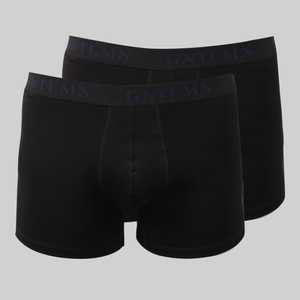 Boxers avec logo personnalisé tissé sur la ceinture Boxers longs confortables avec tissu micromodal pour hommes Impression personnalisée - Product Image 2