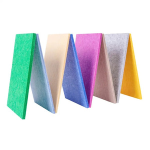 Acoustic <b>Polyester</b> Felt <b>Fabric</b> Soundproof Needle Punched Nonwoven Material for Wall Panel & Interior Applications - Product Image 5