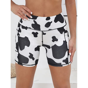 <b>Women's</b> High-Waisted Yoga <b>Shorts</b> With Pockets, Breathable And Quick-Drying, Perfect <b>For</b> Fitness And Gym - Product Image 1