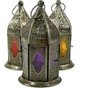Wholesale Retro Gold <b>Moroccan</b> <b>Lantern</b> with Antique Metal Carving Design Home & Garden Decor Handmade Metal Candle Holder <b>Lantern</b> - Product Image 6