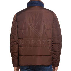 Novedades Venta al por mayor Hombres Bubble Jacket Ropa informal juvenil Logotipo personalizado Hombres Bubble Chaqueta de invierno - Product Image 2