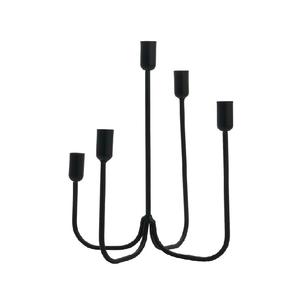 Beautiful Rustic Premium Metal <b>Candle</b> <b>Holder</b> with Timeless Design Perfect for Charming Cozy Interior Arrangements - Product Image 3