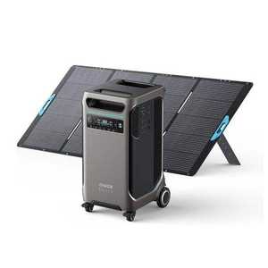 Envío a tiempo: Estación de energía portátil Anker SOLIX -F3800 con panel solar de 400W - Product Image 1
