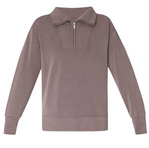 Trending 2026 High Quality Custom <b>Men's</b> Autumn <b>Quarter</b> <b>Zip</b> <b>Fleece</b> Hoodie 100% Cotton Regular Fit Casual Wholesale Activewear - Product Image 5