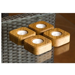 Comprar Portavelas de madera estándar Vajilla decorativa y portavelas decorativo para el hogar y la boda con producto a la venta - Product Image 6