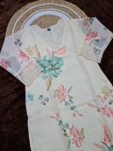 Tissu de taby en nylon avec broderie de séquence Matériau de costume élégant pour les femmes Parfait pour les tenues de fête de mariage - Product Image 6