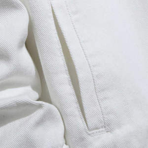 แจ็คเก็ตยีนส์ผ้าแคนวาสแฟชั่นสตรีทแวร์แบบยูนิเซ็กซ์ กันลม มีฮู้ด แขนยาว สไตล์ลำลอง สีและโลโก้ปรับแต่งได้ คุณภาพสูง ขายส่ง - Product Image 6