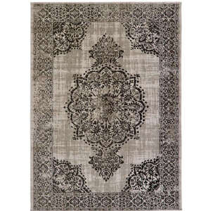 Netline Home Saville Grey/Black <b>Vintage</b> <b>Rug</b> - Product Image 1