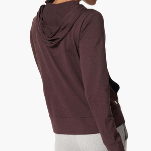 Sweat-shirt à capuche oversize en coton de haute qualité pour femme, col à capuche, haut court, sweat-shirt à capuche grande taille, respirant - Product Image 5