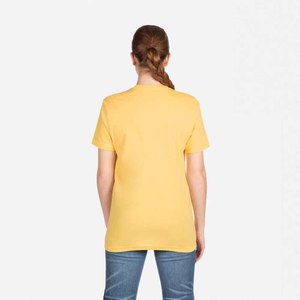 Latest High Quality <b>Men's</b> Yellow T-Shirt Short Sleeve O-Neck Regular Fit Casual Hip Hop Eco-Friendly Breathable T-shirts - Product Image 4