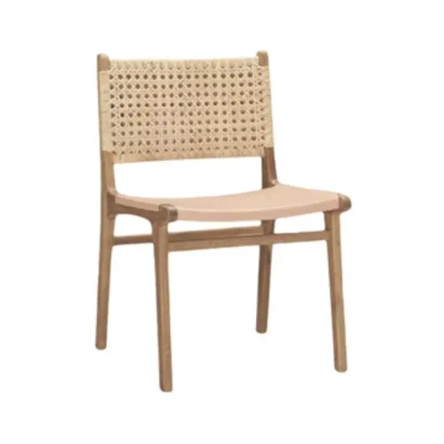Горячая распродажа, стул для гостиной со спинкой, плетеная мебель из ротанга, современный простой дизайн, ручной работы, от Индонезии, прямое использование