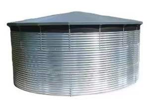 Tanque de almacenamiento de agua corrugado personalizado profesional Tanque de agua de acero galvanizado de 100000 litros para beber, riego o tiroteo - Product Image 2