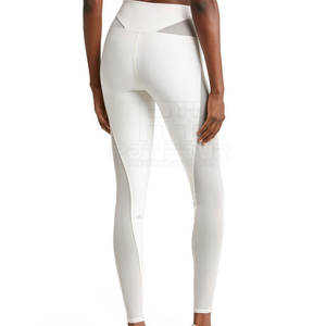 Leggings de yoga con cintura elástica sólida para mujer superventas, mallas de entrenamiento con estampado de sublimación a la venta - Product Image 3