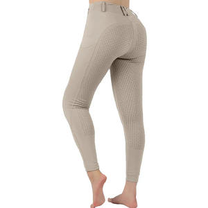 Vêtements équestres pour femmes, leggings d'équitation de haute qualité, collants à fond intégral, legging équestre, au prix de gros - Product Image 3