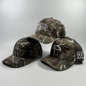 Gorra de Béisbol de Goma Personalizada con Logotipo Bordado, Visera Curva de 5 Paneles, Negra, OEM - Product Image 2