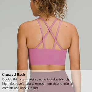Custom Logo Women New High Quality <b>Stretch</b> Support Gym Active Fitness Women's Sports <b>Bra</b> Yoga <b>Bras</b> Customized Women Sports <b>Bra's</b> - Product Image 6