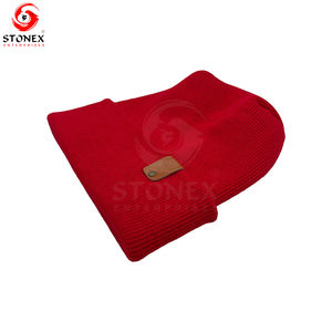 Gorro de invierno personalizado, gorros con logotipo personalizado, gorros cálidos unisex de color sólido, gorros - Product Image 5