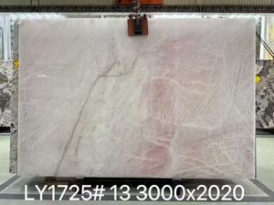 หินควอตซ์ไซต์บราซิลแบบมี<span class=keywords><strong>ไฟ</strong></span>ส่องด้านหลัง สีชมพูคริสตัล ควอตซ์ไซต์โปร่งแสง สีชมพู สำหรับงานบุผนังแบบซ้อน - Product Image 2