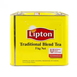 Экспорт высокого качества Lipton желтая этикетка черная чайная смесь
