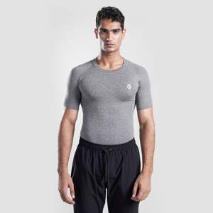 Camisetas Estampadas GA 2.0 de Corte Ajustado, Color Gris, Manga Corta, Ligeras, Tejido de Punto de 160 g/m², Impresión por Serigrafía - Product Image 1