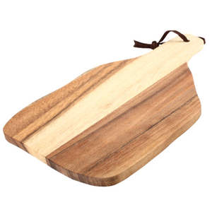 Tabla de Cortar Rectangular de Madera, Apta para Lavavajillas, Duradera y Fácil de Limpiar, para Uso en la Cocina - Product Image 1
