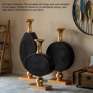 Vases de sol de style modeste Vases de designer élégants idéaux pour le salon, la chambre à coucher, la table de bureau ou le décor d'événement de l'Inde - Product Image 3