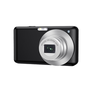 Retractable Lens Retro Portable Compact <b>Digital</b> <b>Camera</b> with 4K <b>Video</b> Built-in LED Light 12X Optical Zoom <b>Digital</b> <b>Camera</b> - Product Image 3