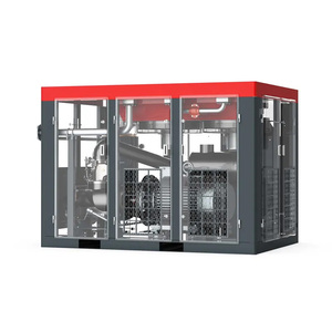 Eurorotor 180แม่เหล็ก132 KW 175 HP vsd เครื่องอัดอากาศแบบสกรูหล่อลื่นสำหรับอุตสาหกรรมประสิทธิภาพสูงมอเตอร์ IE3บำรุงรักษาง่าย - Product Image 3