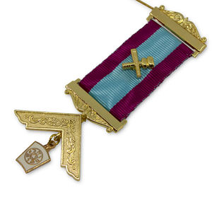 Bijou de poitrine provincial de marque fabriqué en usine Bijou de poitrine de régalia maçonnique personnalisé Bijou de francs-maçons - Product Image 4