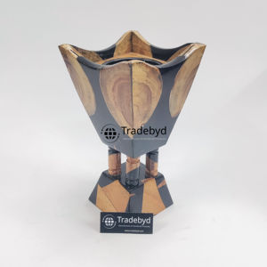 Elegante Quemador de Incienso de Resina y Madera Hecho a Mano, Quemador de Aroma Premium para Decoración del Hogar de Lujo, Relajación y Regalos de Boutique Tradebyd - Product Image 2
